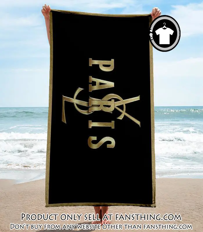 Yves saint laurent paris beach towel luxury brand hot trending summer  bt00303 fst5914213